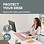 Fellowes Breyta Faux Leather Dual Sided Desk Pad, 31.5" x 15.75", Rose/Taupe (100146133)~#|#~DC9BB377-D1D5-4D09-BDE34814D74B6DA1_sc7