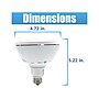 Viribright 15-Watts Daylight LED Floodlight Bulb, 4/Box (750077-4)~#|#~DC9D0D41-D16F-4FFE-8F17450BCB23C573_sc7