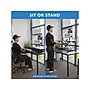Mount-It! 47"W Manual Rectangular Adjustable Standing Desk Converter, Black (MI-15009L)~#|#~DC9F9C3B-1D1F-470F-8A161A9C0ADAE475_sc7