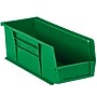 Quill Brand Stack and Hang Medium Stackable Plastic Storage Bin, 10.875" x 4"x 4.25", Green, 12/Carton (BINP1144G)~#|#~DCA7008C-90C6-4F42-91F243EF0C094F88_sc7