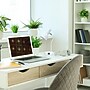Simple Designs Sleek Essentials LED Desk Lamp, 15.2", with USB Ports, White (LD1072-WHT)~#|#~DCA9F82A-B2D9-48EC-ACD68B7F8E5BE2C2_sc7