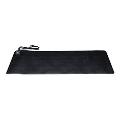 Victor Technology Heetz Heated Foam Non-Skid Desk Pad, Black