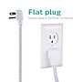Philips 6-Outlet Surge Protector, 720J, 4 ft. Braided Cord, White (SPC3064WET1/37)~#|#~DCB185E2-85F3-46A1-871AFD4DC4AA57B3_sc7