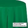 Creative Converting Touch of Color 82 in. x 82 in. Plastic Table Covers, Emerald Green, 12/Pack (703261)~#|#~DCB8EA38-65C2-448B-BB47CC8EEDDFE63A_sc7