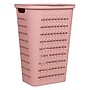 Mind Reader Slim Tapered Hamper with Lid, Plastic, Pink (SWHAMP50-PNK)~#|#~DCC29C1D-2DF8-4F72-A71BB8ACBB2F4B11_sc7