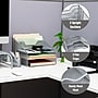 Mind Reader Metal Desktop Organizer Vertical File Holder Paper Letter Tray, Silver (MESHBOX5-SIL)~#|#~DCCCE2FE-FE11-48E7-A037057A548A29EA_sc7
