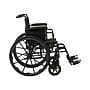 Medline Guardian K4 Lightweight Manual Wheelchair. 18" Seat Width, Desk-Length Arms, Black (K4186N34S)~#|#~DCCEA191-CFDF-48A0-90033B4A0F8140F3_sc7