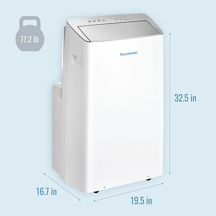 Keystone 115-Volt 14,000 BTU ASHRAE (12,000 BTU DOE) Portable Air