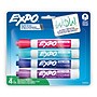Expo Low Odor Dry-Erase Marker, Assorted Colors, Chisel Tip, 4/Pack (1927523)~#|#~DCDBE8C6-BAB5-4C0C-B6C7A7CF63F1A9D6_sc7