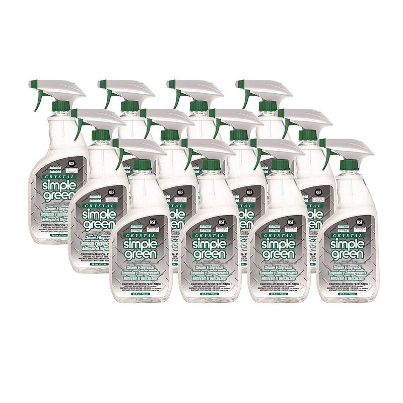 Simple Green All-Purpose Industrial Cleaner Degreaser, 24 oz., 12/Case (DYM 23332) image 1
