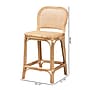 bali & pari Adrena Bohemian Natural Rattan Counter Stool, Natural (225-13070-HiT)~#|#~DCE33D08-0F98-4D17-9404E330471F56B1_sc7