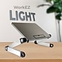 Uncaged Ergonomics WorkEZ Ergonomic Laptop Cooling Stand, Light Silver (WELS)~#|#~DCE786D7-8BA3-4CFD-ACF4B22D604B0397_sc7