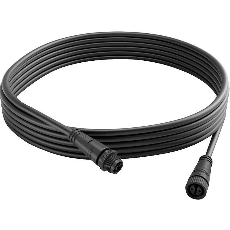 Philips Hue 16.4' Outdoor Extension Cord, Black (1742430VN) image 1