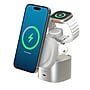 ALOGIC PowerPod 4-in-1 Magsafe Charging Stand, 30W, White (AL41WCPO-WH)~#|#~DCF004BD-D243-45D5-9D1772214B06156E_sc7