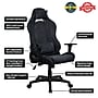 Arozzi Torretta Supersoft Microfiber Ergonomic Racing Gaming Chair, Pure Black (TORRETTA-SPSF-PBK)~#|#~DCF0CB17-1BCF-4AA9-AC30BA8038FA5EDA_sc7