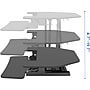 FlexiSpot M7 Series 36"W Manual Adjustable Standing Desk Converter, Black (M7-E-36C)~#|#~DCF2C136-F7F2-4788-BF07C40A73229462_sc7