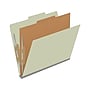 Medical Arts Press Pressboard Classification Folder, 1-Divider, 2" Expansion, Letter Size, Green, 10/Box (DV-T42-14-3GRN-PKT)~#|#~DCF61825-2C3C-41FD-923ABC6E138C61A2_sc7