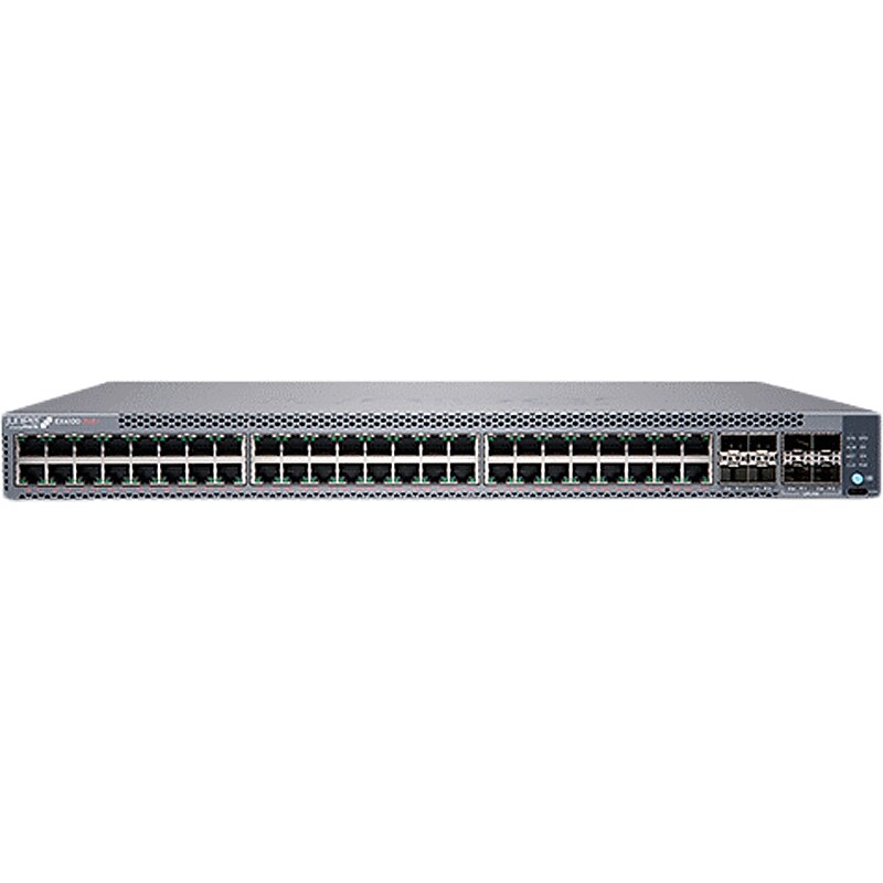 Juniper EX4100 48-Port Gigabit Ethernet PoE+ Managed Switch, Gray (EX4100-48P) image 1