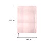 Carpe Diem Ballerina Pink Check Journal, 5.24" x 8.27", Wide-Ruled, Pink/White, 192 Pages (9371-CD)~#|#~DCFED107-1B65-48A9-BBEF71EB2EB9E4AD_sc7