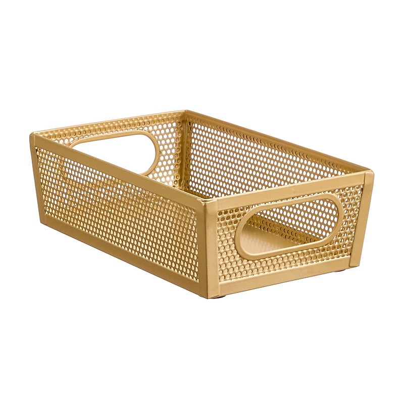 mDesign Steel Organizer, PC Soft Brass (25984) image 1