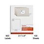 Staples Laser/Inkjet Shipping Labels, 3-1/3" x 4", White, 6 Labels/Sheet, 100 Sheets/Pack (ST18061-CC)~#|#~DD0561AF-27A2-47CF-931DF4788A5D19E8_sc7
