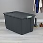 Sterilite 136 Quart Latching Storage Tote, Plastic, Flat Gray, 4/Carton (22193V04)~#|#~DD087483-8AA1-4A5B-A124C8284E67927A_sc7