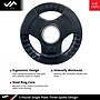 Jfit 5 lb. Rubber Bumper Plate, Black (J-RBP5)~#|#~DD0A0137-8F31-42C0-922DBAEC1103C2D9_sc7