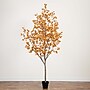 Nearly Natural 9' Autumn Eucalyptus Artificial Fall Tree (T4814)~#|#~DD0B91CD-60DA-4CA4-BD086A463A6682AE_sc7