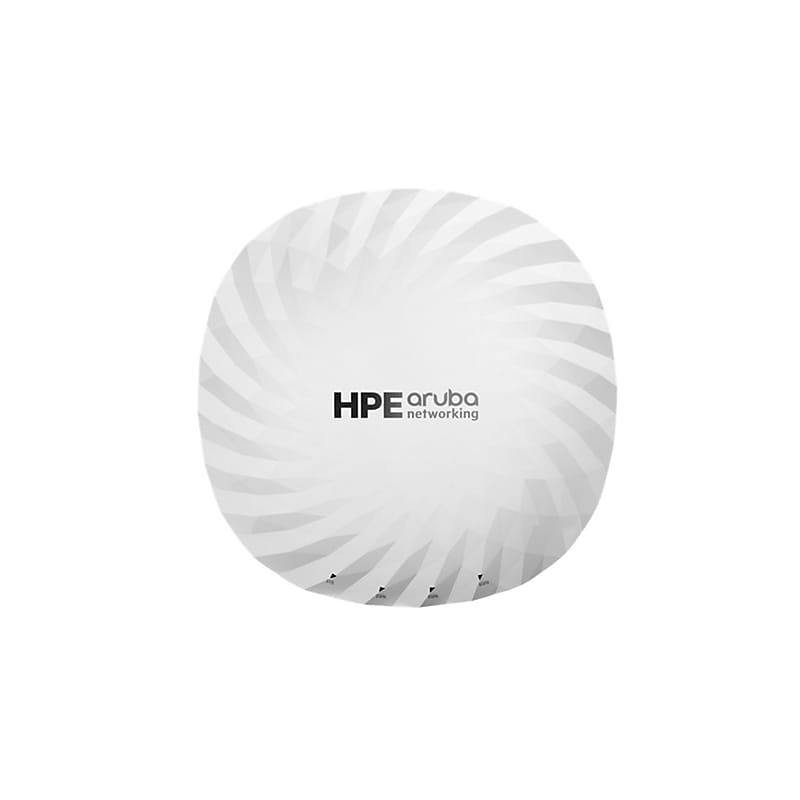 HPE Aruba AP-755 BE18700 Tri Band PoE WiFi 7 Access Point, White (S1G85A) image 1