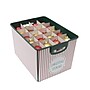 Simplify Christmas Ornament Storage Tote Bin with Lid, Plastic, Multicolored (9081-D)~#|#~DD177799-005C-4FF3-98F52B32ACE481EA_sc7