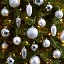 Nearly Natural Lux Shatterproof Ornament Set Lux Shatterproof Ornament Set, 4", 23/Set (D1053-SV)~#|#~DD17CD06-8569-4483-94D4BD1F49D35738_sc7