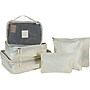 G Force 6-Piece Fabric Travel Pouch Set, Water Resistant, Cashmere (27105-CASHMERE)~#|#~DD1B9C36-3A2B-4950-B5E5881E2F400607_sc7