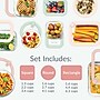 bentgo Signature Leak-Proof Containers, 9/Set (BGSIGLPK1-DS)~#|#~DD1C3A81-D78D-4B29-9D2D08436F013254_sc7