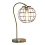 Lalia Home Studio Loft Arched Metal Cage 20" LED Table Lamp, Antique Brass (LHT-5061-AB)~#|#~DD1D003C-A808-4593-BCEBABD8D620C421_sc7