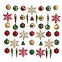 Nearly Natural Holiday Deluxe Shatterproof Christmas Tree Ornament Box Set, 50/Set (D1047)~#|#~DD1DAAC1-AC46-4842-8C7F1C937E3C093F_sc7