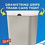 Glad 13 Gallon Trash Bag, 8.5"x8.5", Low Density, .72 mil, White, 100 Bags/Box (CLO 78526)~#|#~DD248CC5-99C8-439A-84C4E7D61615755E_sc7
