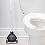 Libman Premium 18" Toilet Plunger with Caddy, White/Gray (598)~#|#~DD2522FD-51B7-4231-978EBB06D0C93B78_sc7