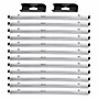 AdirOffice Hanging Clamp Document Holder, 18", Horizontal, Silver Aluminum, 12/Pack (ADI6016--2)~#|#~DD25FF89-058F-4B65-87666E506802A75F_sc7