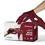 FifthPulse Powder Free Nitrile Gloves, Latex Free, Large, Burgundy, 100/Box (FMN100216)~#|#~DD27B738-A176-4A62-85580D22283FE1B8_sc7