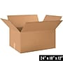 24" x 18" x 12" Shipping Boxes, 44 ECT, Brown, 15/Bundle (HD241812)~#|#~DD3207AC-E1A9-42BC-95B7355D79C3A258_sc7