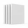 Staples 1/2" 3-Ring View Binder, White, 4/Pack (ST23740--4PK-VB)~#|#~DD326EB1-C7F2-45EA-ADB03DD8729214FB_sc7