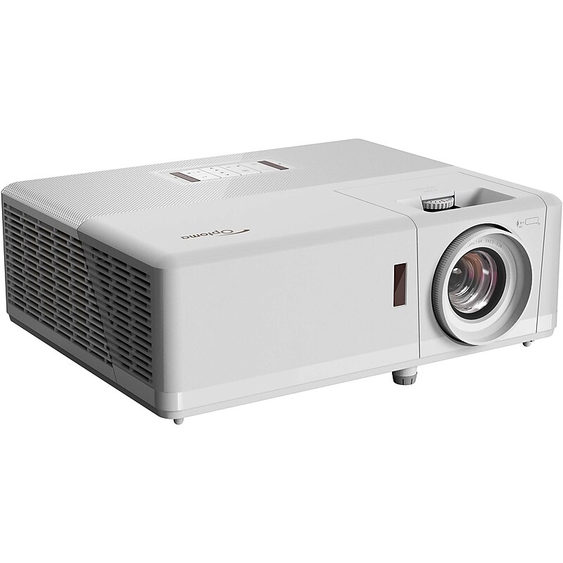 Optoma ZH Series Wireless DLP Full HD Laser Projector, White (ZH507+) image 1