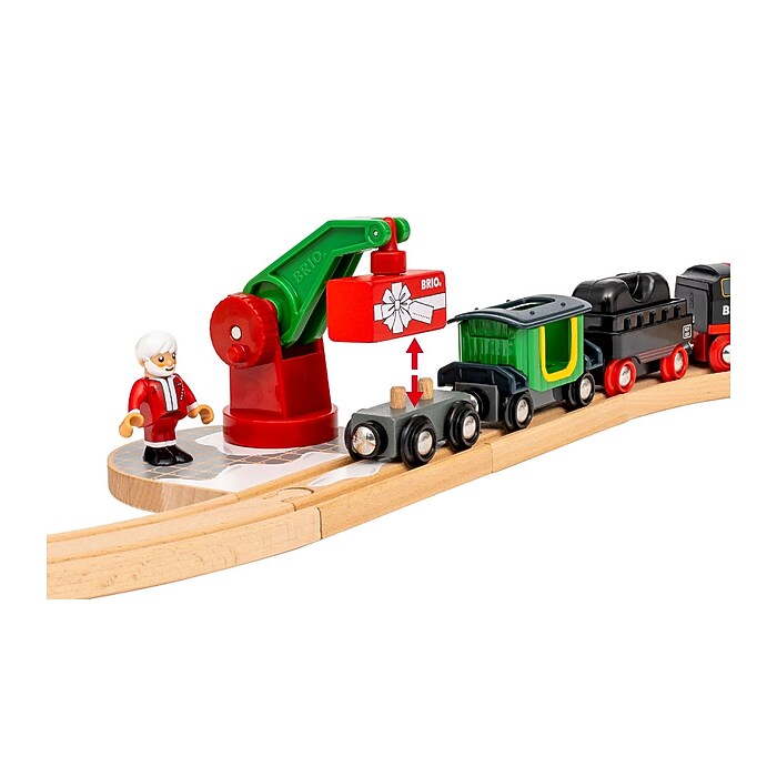 Ravensburger Brio Christmas Steaming Train Set (63601400) | Staples