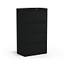 Staples 30" Wide Lateral File Cabinet, 4-Drawer, Assembled, Black, Letter/Legal (20070D)~#|#~DD3C2FF6-3F93-46C1-B04F348E8DF48F85_sc7