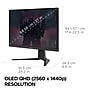 ViewSonic 27'' 240Hz LED Gaming Monitor, Black (XG2736-2K)~#|#~DD3C6D90-AFA9-415F-9565620FC6A32EFD_sc7
