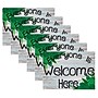 Ashley Productions Smart Poly Non-Skid Computer Mouse Pad, Everyone is Welcome Here, Beech Wood, Greenery, 6/Pack (ASH12510-6)~#|#~DD3D3E40-4E00-48E4-94C052F842E34A50_sc7