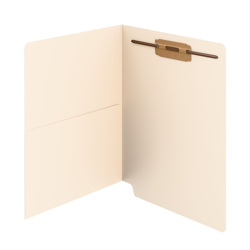Staples Reinforced Classification Folder, Letter Size, Manilla, 50/Pack (ST62736) image 1