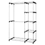 Whitmor 68" x 45.37" Portable Closet, Silver (67793044)~#|#~DD40792D-F99F-45AD-83678BDB8A4C4B6F_sc7