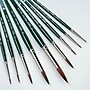 Silver Brush Ruby Satin Round Brushes, 9/Pack (SLVRS2599)~#|#~DD40AABD-4459-435F-9C7556DBDCD9D57D_sc7