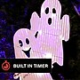 Haunted Hill Farm 2.7-Ft. LED Metal Ghost Decoration, Indoor & Covered Outdoor, Battery Operated, White (HHMT032GHOST-WHT)~#|#~DD4145CE-A573-49E1-99B2D21734AD149E_sc7